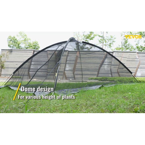 VEVOR Pond Cover Dome, Garden Pond Net, 1/2 Inch Mesh Dome Pond Net